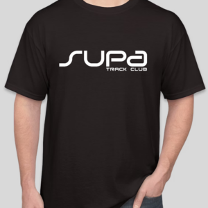 SUPA Track Club T-Shirt - Black