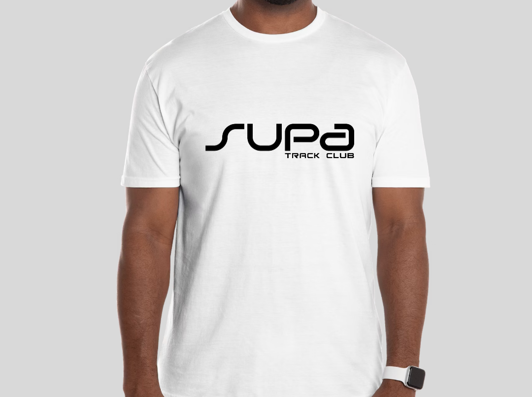 SUPA Track Club T-Shirt - White