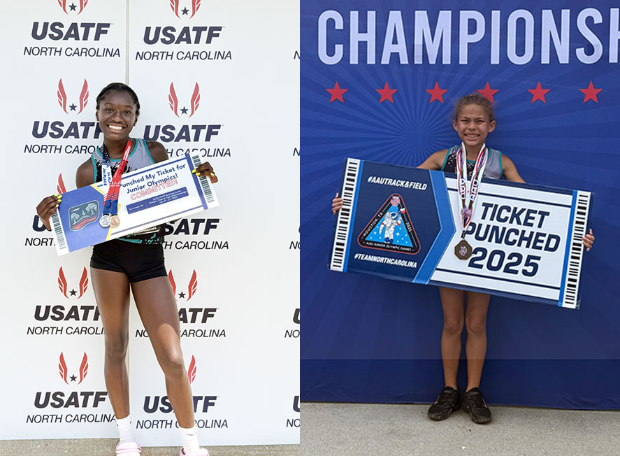 SUPA TC Punches multiple tickets to 2025 Track & Field Junior Olympics at AAU and USATF Regionals!