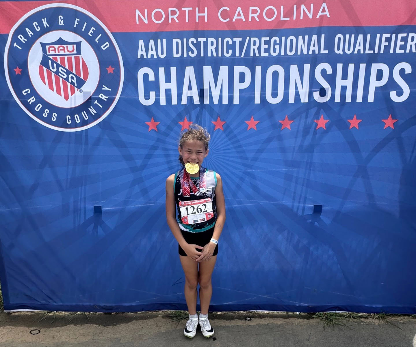 SUPA TC’s Autumn Farrow Strikes Gold at AAU NC District Championships!