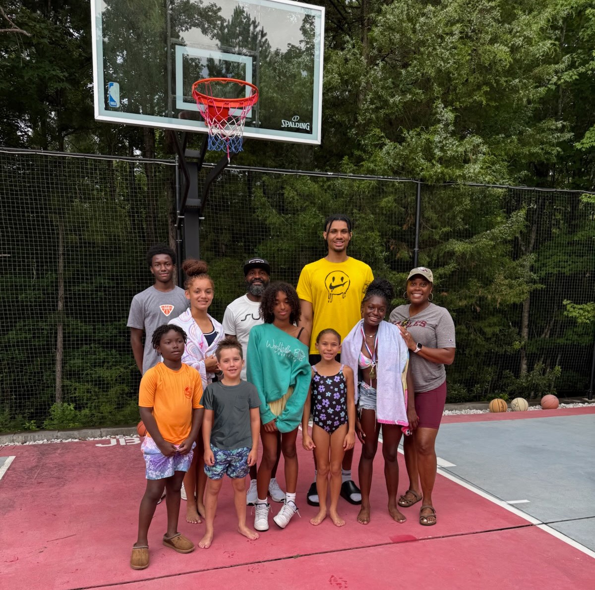 From Pittsboro to the ACC: UNC Basketball’s Jarin Stevenson Inspires the Next Generation of Chatham County Track & Field Athletes