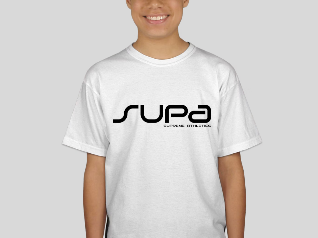 SUPA - Supreme Athletics Youth T-Shirt - White